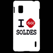 Coque LG Optimus G I love Soldes