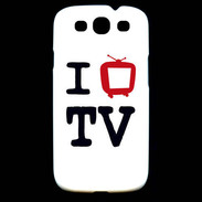 Coque Samsung Galaxy S3 I love TV