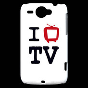 Coque HTC Wildfire G8 I love TV