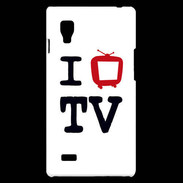 Coque LG Optimus L9 I love TV
