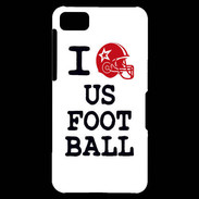 Coque Blackberry Z10 I love US Football