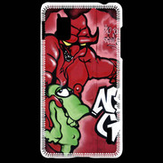 Coque LG Optimus G Enfer graffiti PB