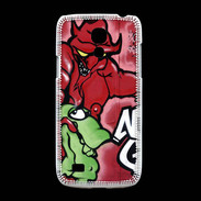 Coque Samsung Galaxy S4mini Enfer graffiti PB