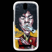 Coque HTC One SV Smoke graffiti PB 5