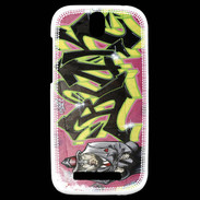 Coque HTC One SV Graffiti PB 9