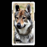 Coque LG Optimus L9 Portrait de chien PB