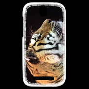 Coque HTC One SV Portrait de tigre PB 1