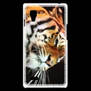 Coque LG Optimus L9 Portrait de tigre PB 3