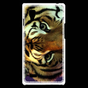 Coque LG Optimus L9 Œil du tigre PB 1