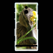 Coque Sony Xperia P Canard sauvage PB 1