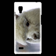 Coque LG Optimus L9 portrait de lama PB 1