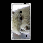 Coque Nokia Lumia 520 portrait de lama PB 1