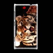 Coque Nokia Lumia 520 Portrait de tigre PB 5