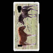 Coque LG Optimus L9 Poulains PB 1