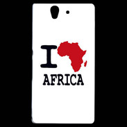 Coque Sony Xperia Z I love Africa 2