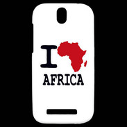 Coque HTC One SV I love Africa 2