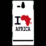 Coque Sony Xperia U I love Africa 2