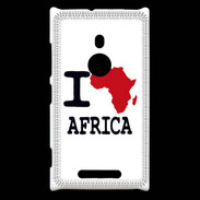 Coque Nokia Lumia 925 I love Africa 2