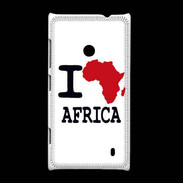 Coque Nokia Lumia 520 I love Africa 2