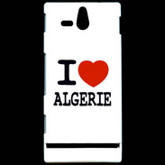 Coque Sony Xperia U I love Algérie