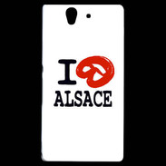 Coque Sony Xperia Z I love Alsace 2