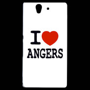 Coque Sony Xperia Z I love Angers