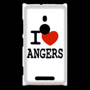 Coque Nokia Lumia 925 I love Angers