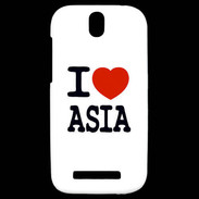 Coque HTC One SV I love Asia