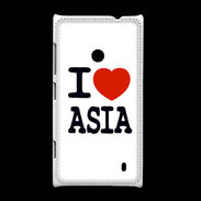 Coque Nokia Lumia 520 I love Asia