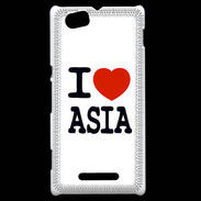 Coque Sony Xperia M I love Asia