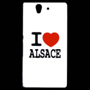 Coque Sony Xperia Z I love Alsace