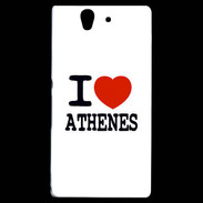 Coque Sony Xperia Z I love Athenes