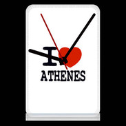 Pendule de bureau I love Athenes