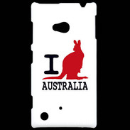 Coque Nokia Lumia 720 I love Australia 2