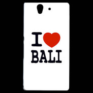 Coque Sony Xperia Z I love Bali