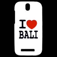 Coque HTC One SV I love Bali