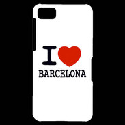 Coque Blackberry Z10 I love Barcelona