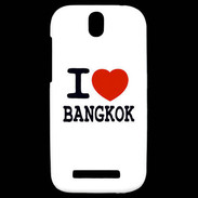 Coque HTC One SV I love Bankok