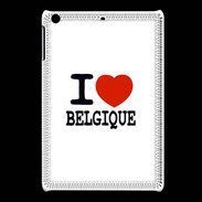 Coque iPadMini I love Belgique