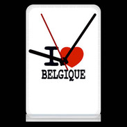 Pendule de bureau I love Belgique