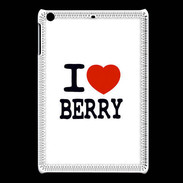 Coque iPadMini I love Berry