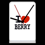 Pendule de bureau I love Berry