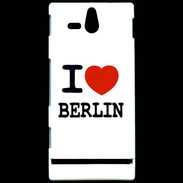 Coque Sony Xperia U I love Berlin