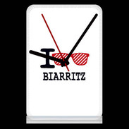 Pendule de bureau I love Biarritz 2
