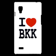 Coque LG Optimus L9 I love BKK