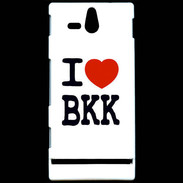 Coque Sony Xperia U I love BKK