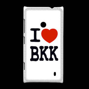 Coque Nokia Lumia 520 I love BKK