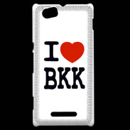 Coque Sony Xperia M I love BKK