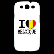Coque Samsung Galaxy S3 I love Belgique 2