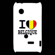 Coque Sony Xperia Typo I love Belgique 2